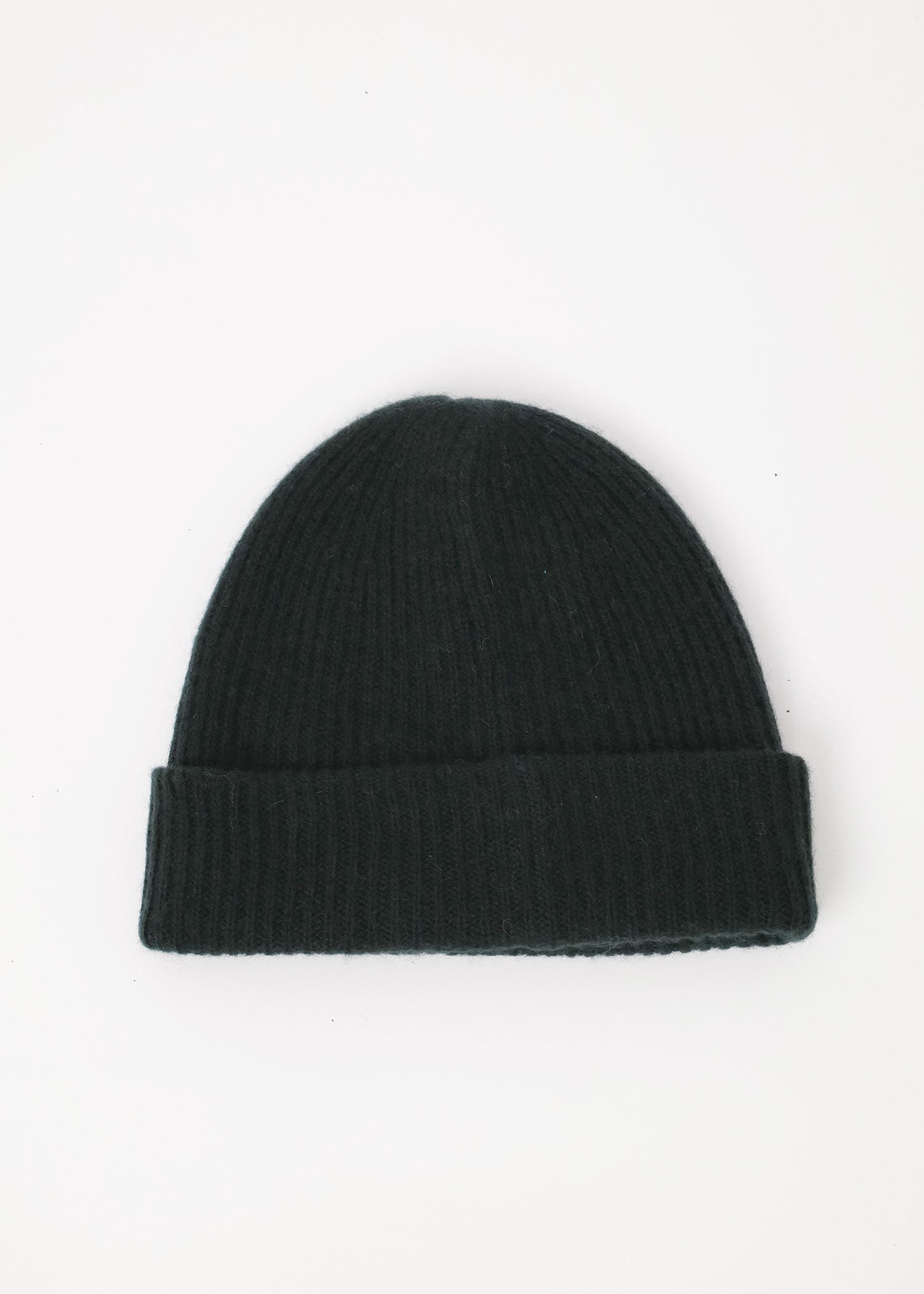 Cashmere Plush Rib Beanie