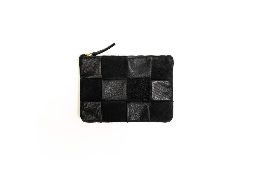 Patchwork Leather Zipper