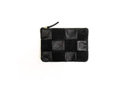 Patchwork Leather Zipper