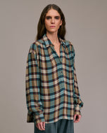 Calbiza Chemise - Aqua Choco Fog