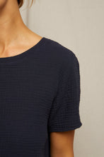 Load image into Gallery viewer, Charlotte Tee Navy
