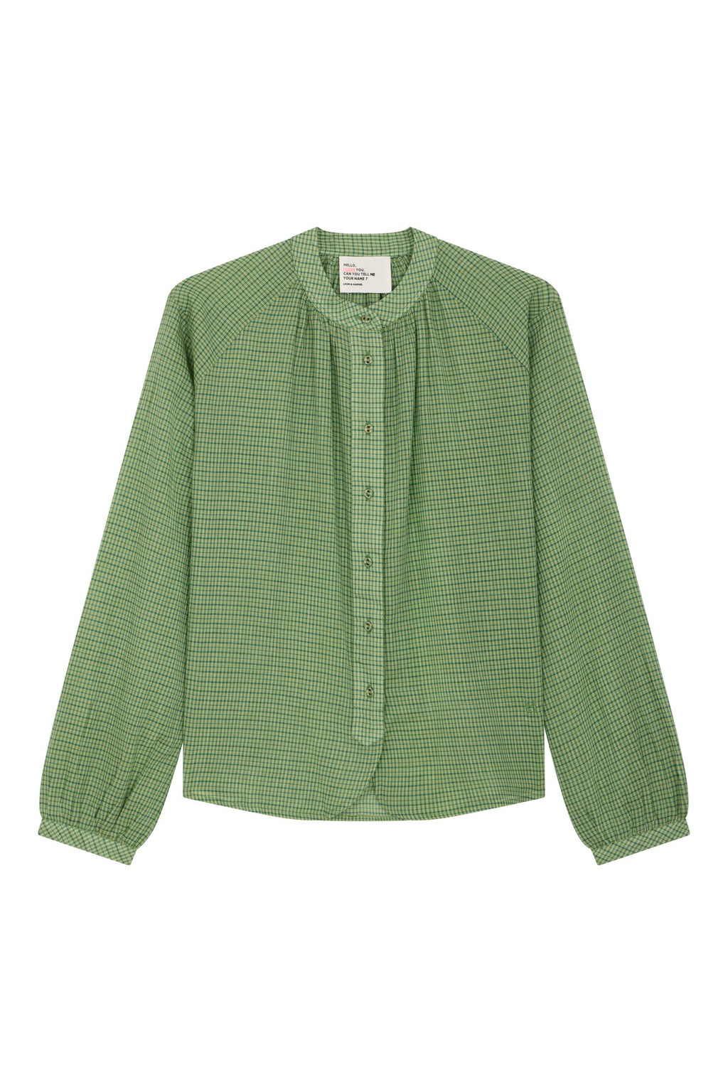 Circus Shirt Check Green
