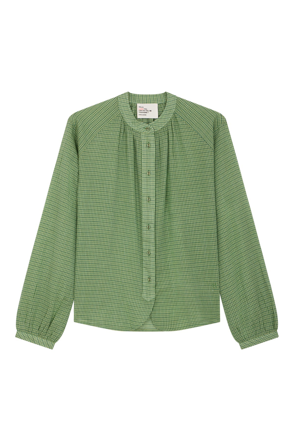 Circus Shirt Check Green