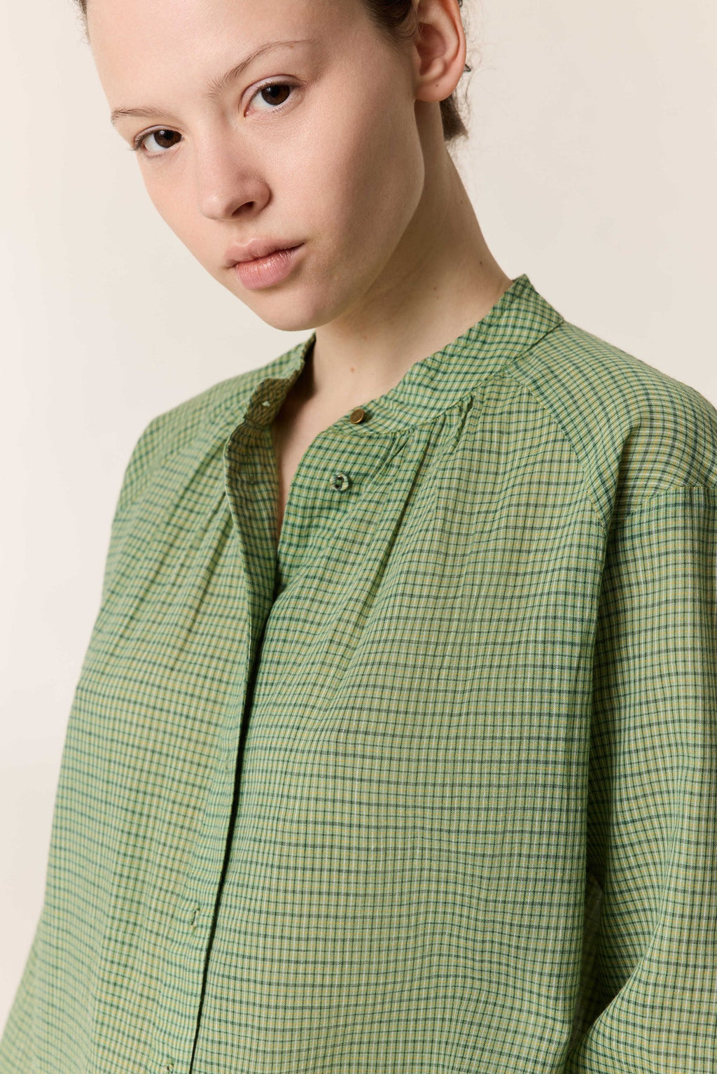Circus Shirt Check Green