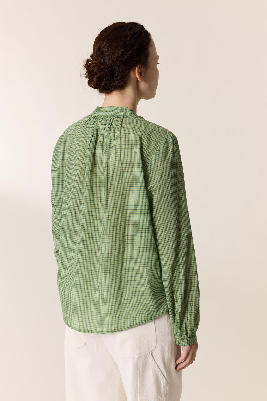 Circus Shirt Check Green
