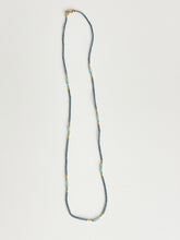 Load image into Gallery viewer, Grey Seed With Amazonite Neklace
