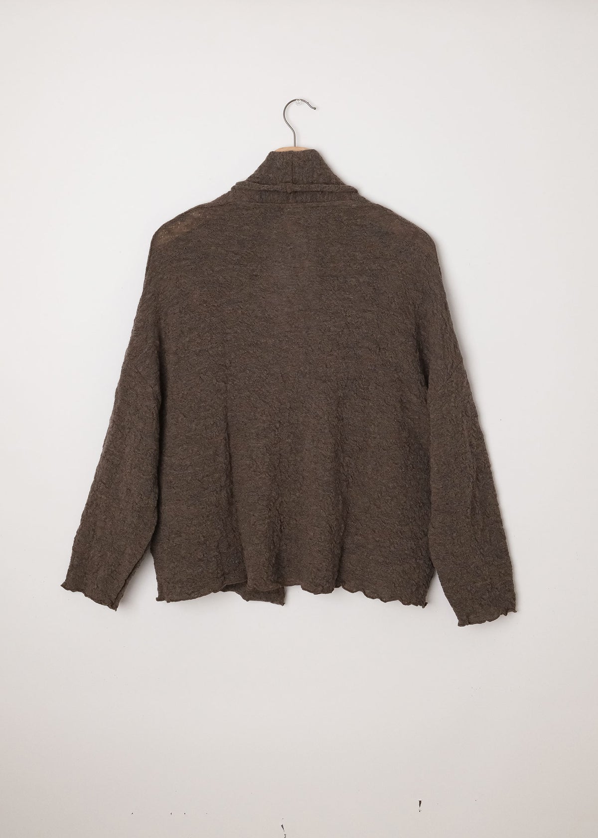 Knitted Cardigan Earth Melange