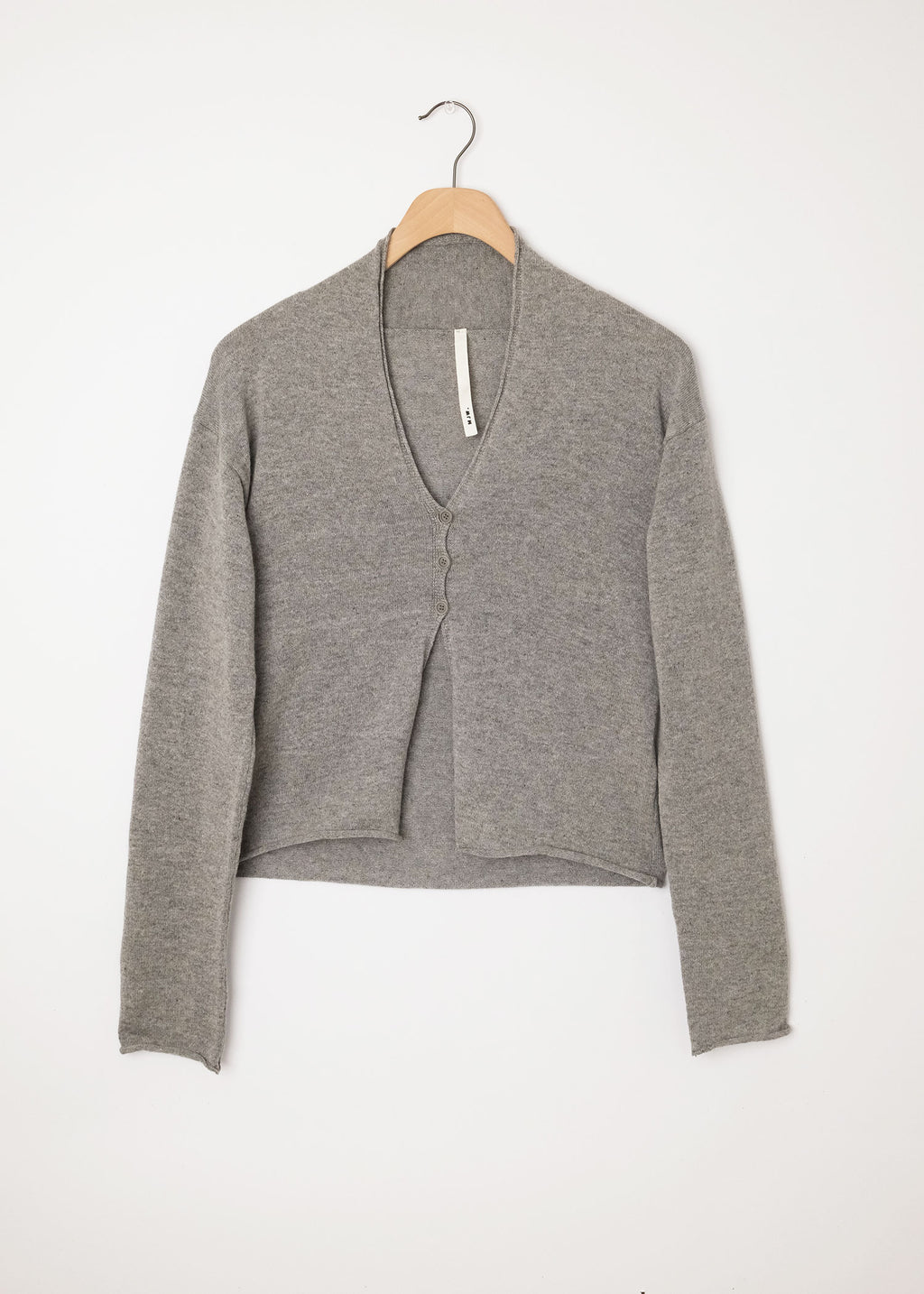 Cashmere Cardigan Grey