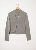 Cashmere Cardigan Grey