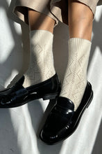 Load image into Gallery viewer, Cashmere Pointelle Socks
