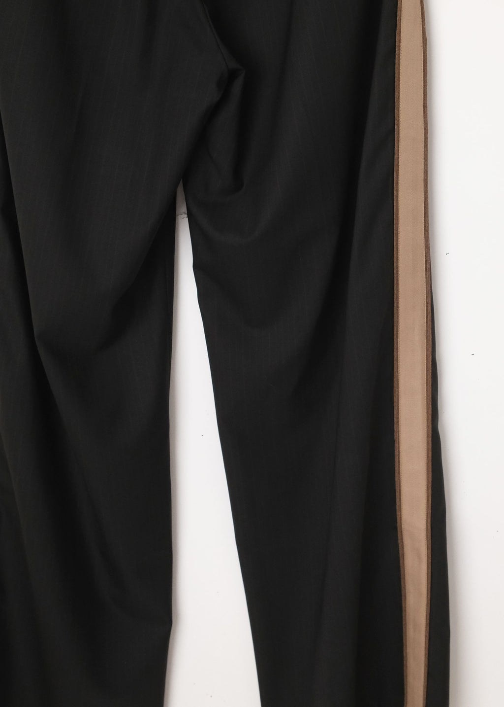 Chaplin Trouser Black Pinstripe
