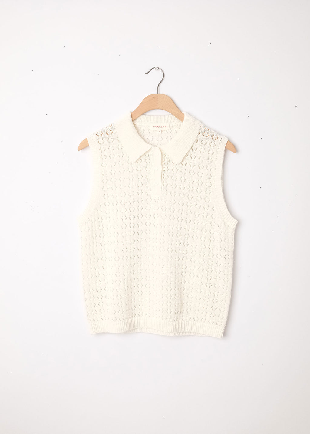 Cindy Crochet Top Off White