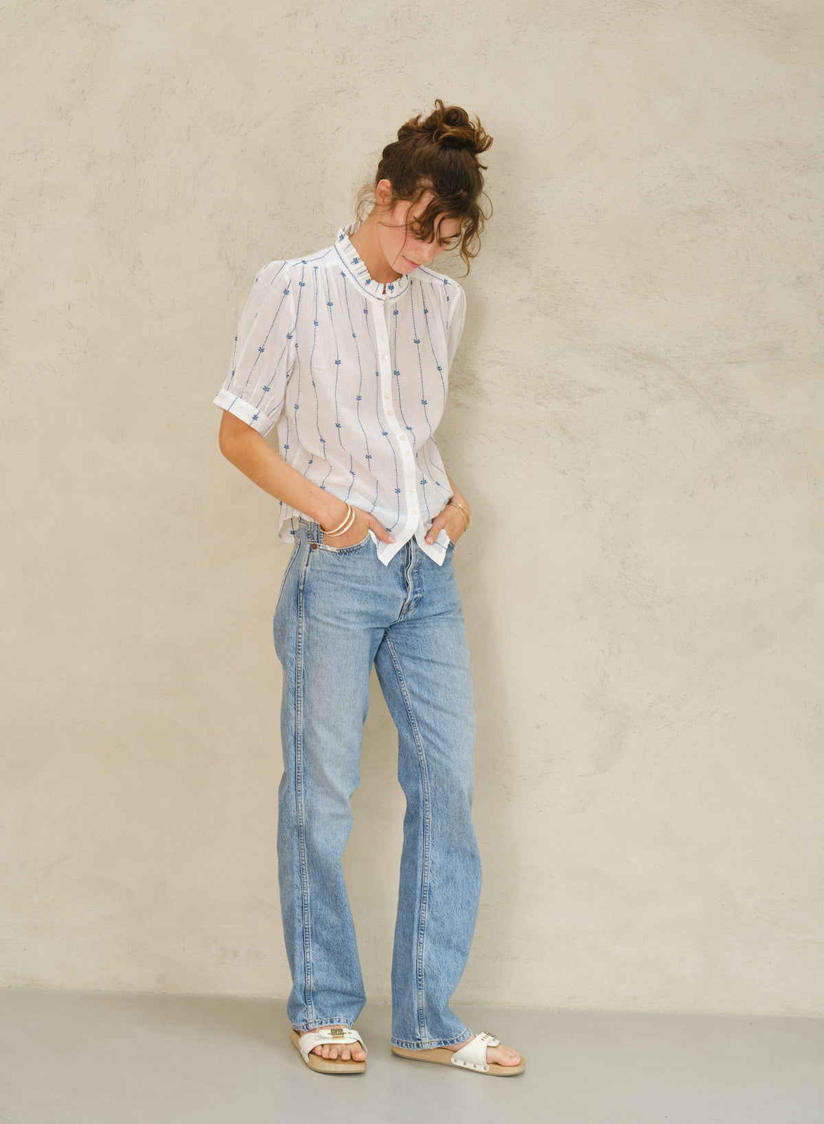 Dacy Embroidered Blouse