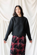 Dolman Sweater in Charcoal
