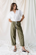 Elastic Barrel Pant