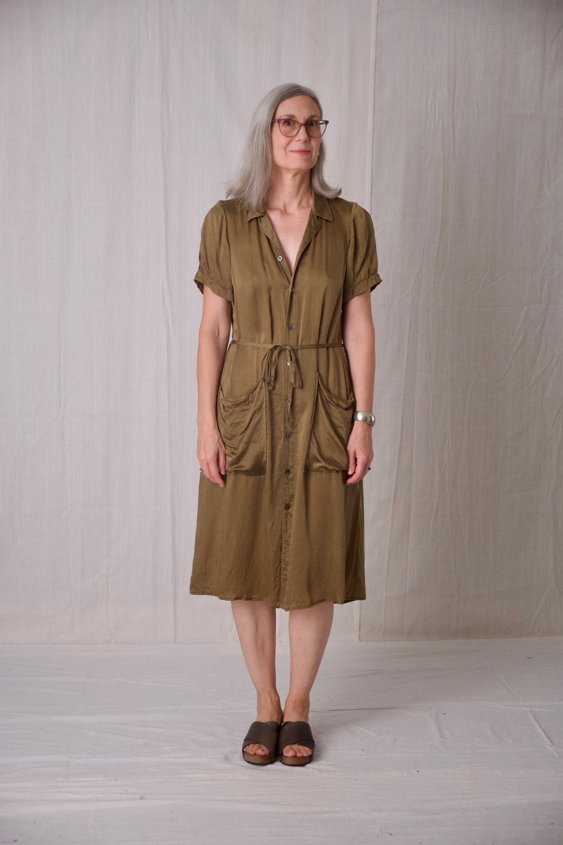 Shirt Dress Olive