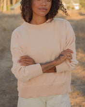 Load image into Gallery viewer, Cotton Gwendolyn Sweater - Blush
