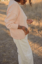 Load image into Gallery viewer, Cotton Gwendolyn Sweater - Blush

