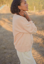 Load image into Gallery viewer, Cotton Gwendolyn Sweater - Blush
