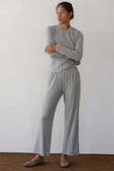 The Baby Rib Scallop Pant