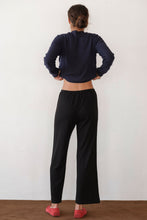 Load image into Gallery viewer, The Baby Rib Scallop Pant - Jet
