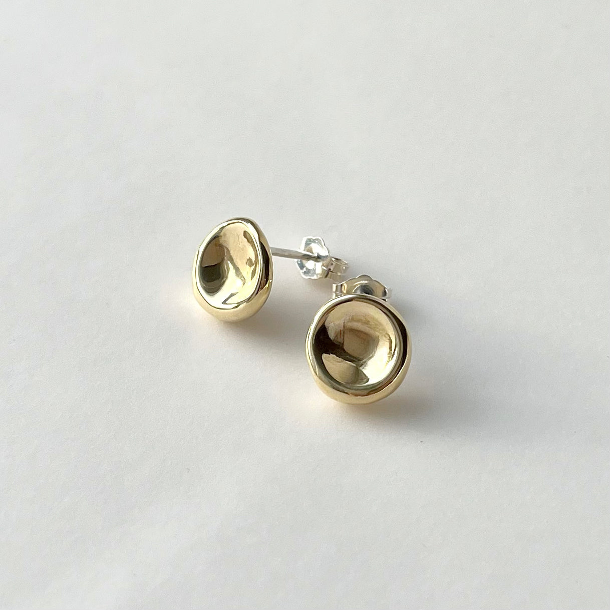 Dimple Earring - Gold