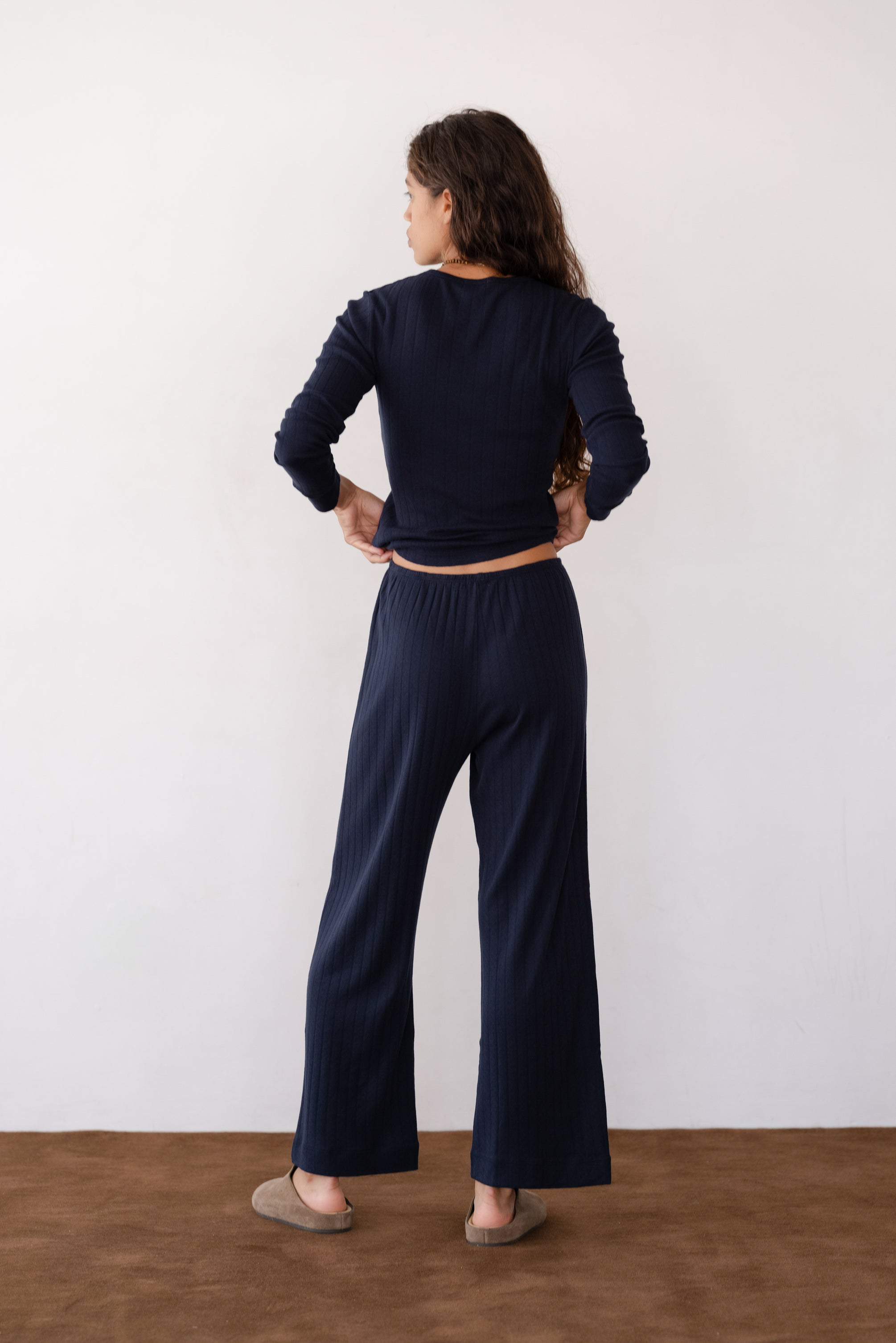 Pointelle Crop Pant