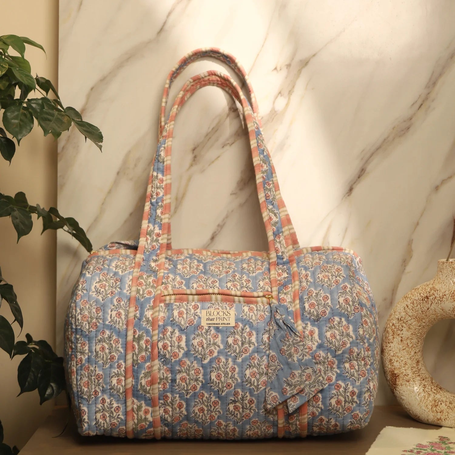 Neel Carryall Bag Powder Blue