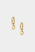 Ami Hoops Butter/Gold
