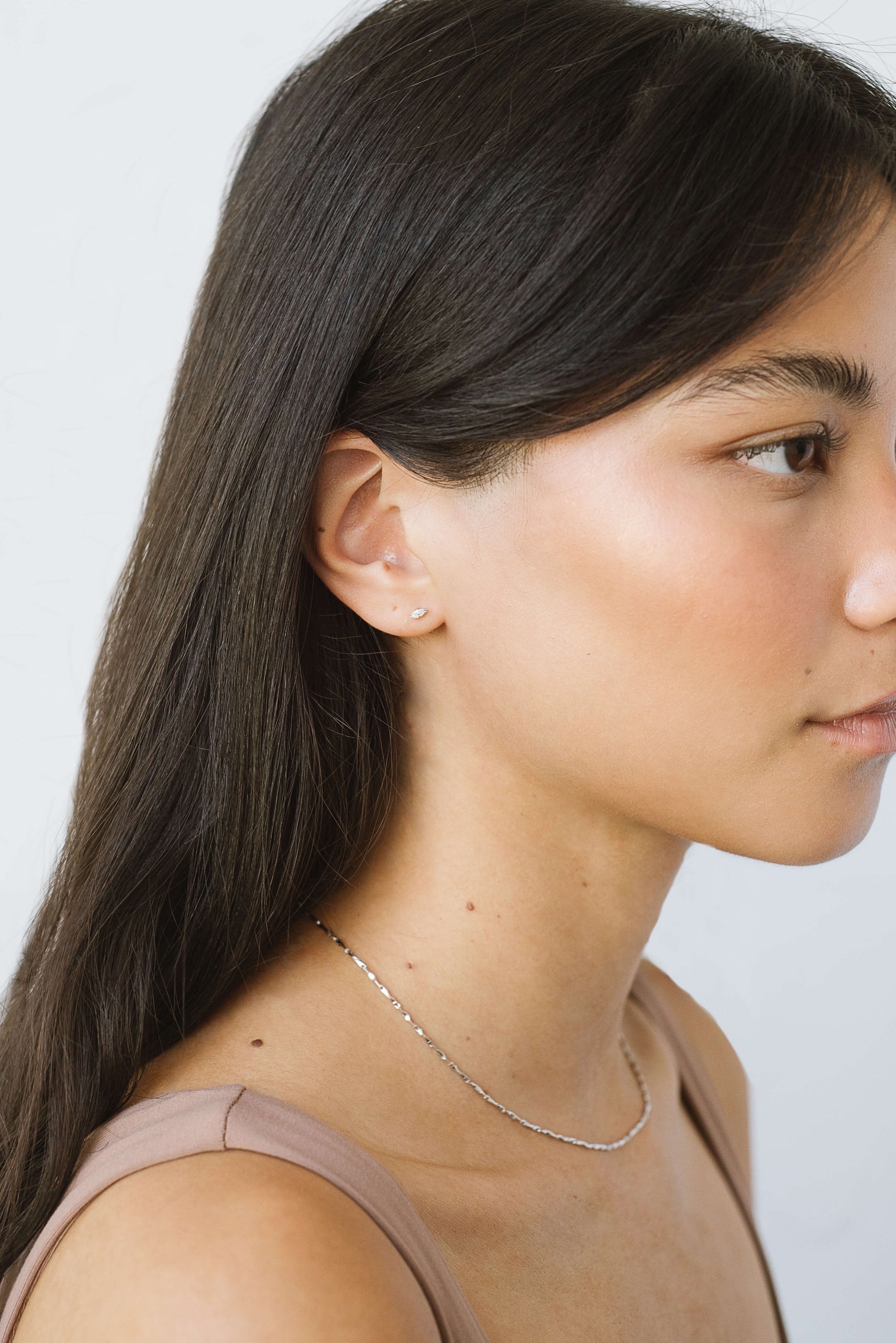 Helene Studs Silver
