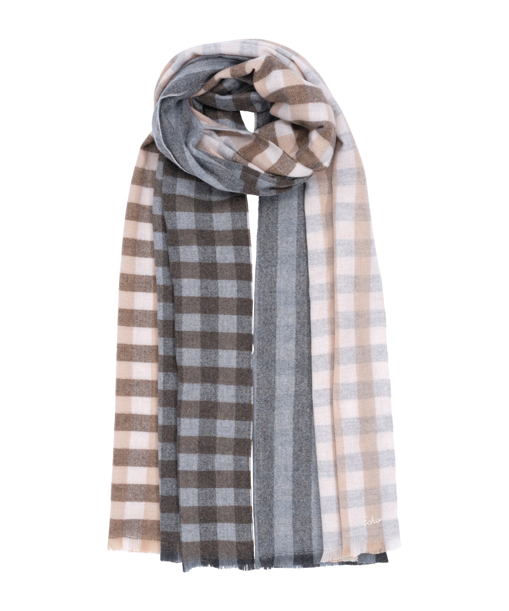 Quarter Check Scarf