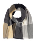Oversized Scarf Check Wrap