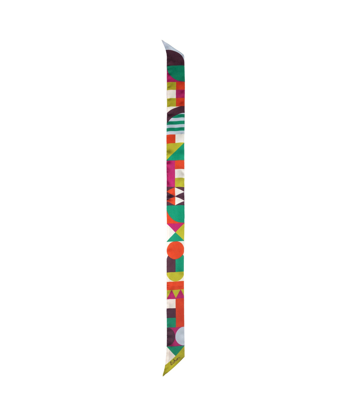 Modernist Silk Scarf Multi