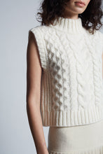 Load image into Gallery viewer, Ada Sweater Tank - Ivory
