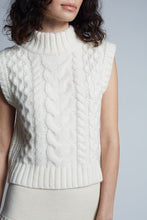 Load image into Gallery viewer, Ada Sweater Tank - Ivory
