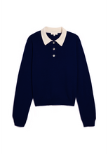 Load image into Gallery viewer, Eden Polo Sweater
