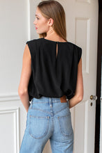 Load image into Gallery viewer, Sleeveless Blouse Black
