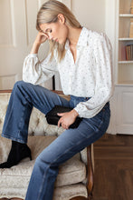 Load image into Gallery viewer, Frankie Blouse - White Swan Diamonds
