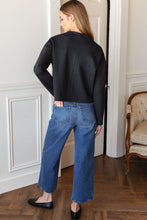 Load image into Gallery viewer, Jewel Neck Top - Charcoal
