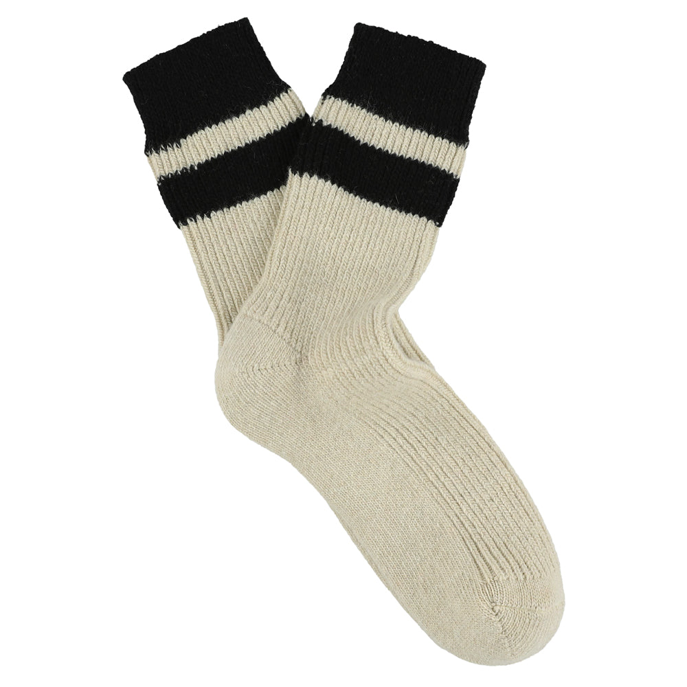 Cashmere Striped Socks