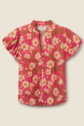 Luna Blouse Rancho Rose