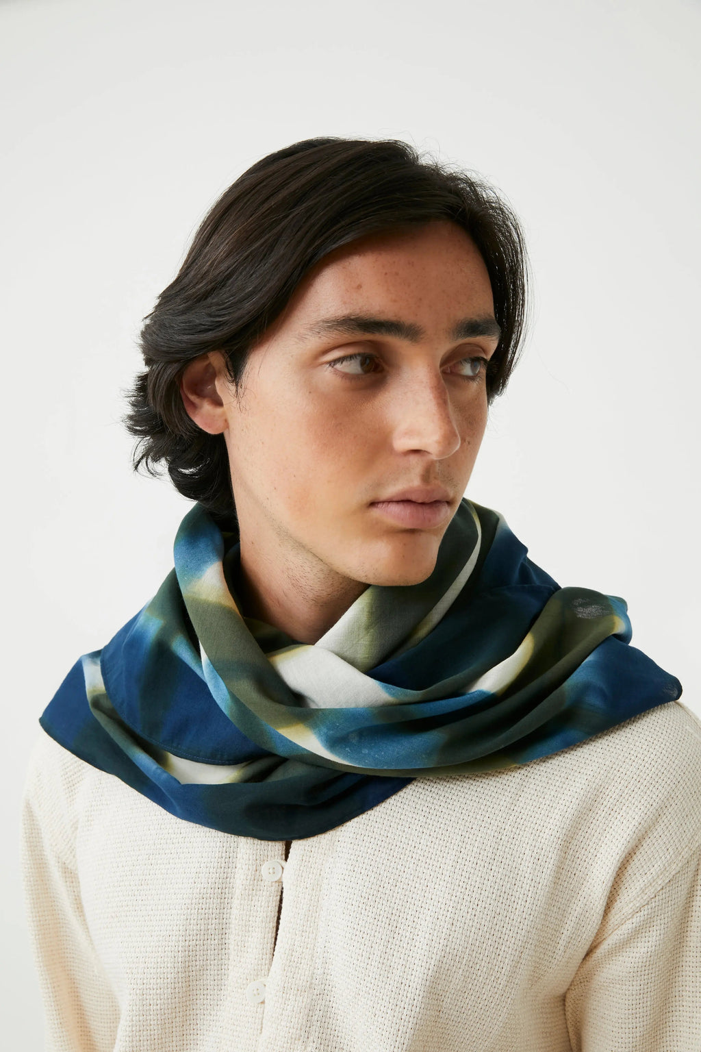 Scarf Yoko N°822 Indigo