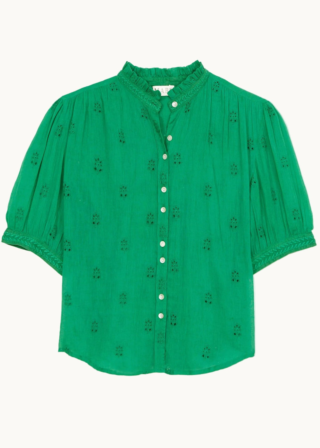 Frani Emb S/S Top