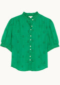 Frani Emb S/S Top