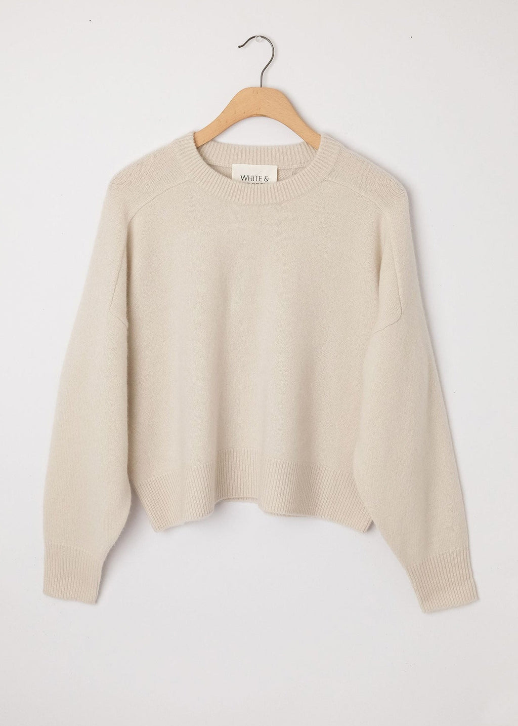 Luxe Fringe Crew Ivory