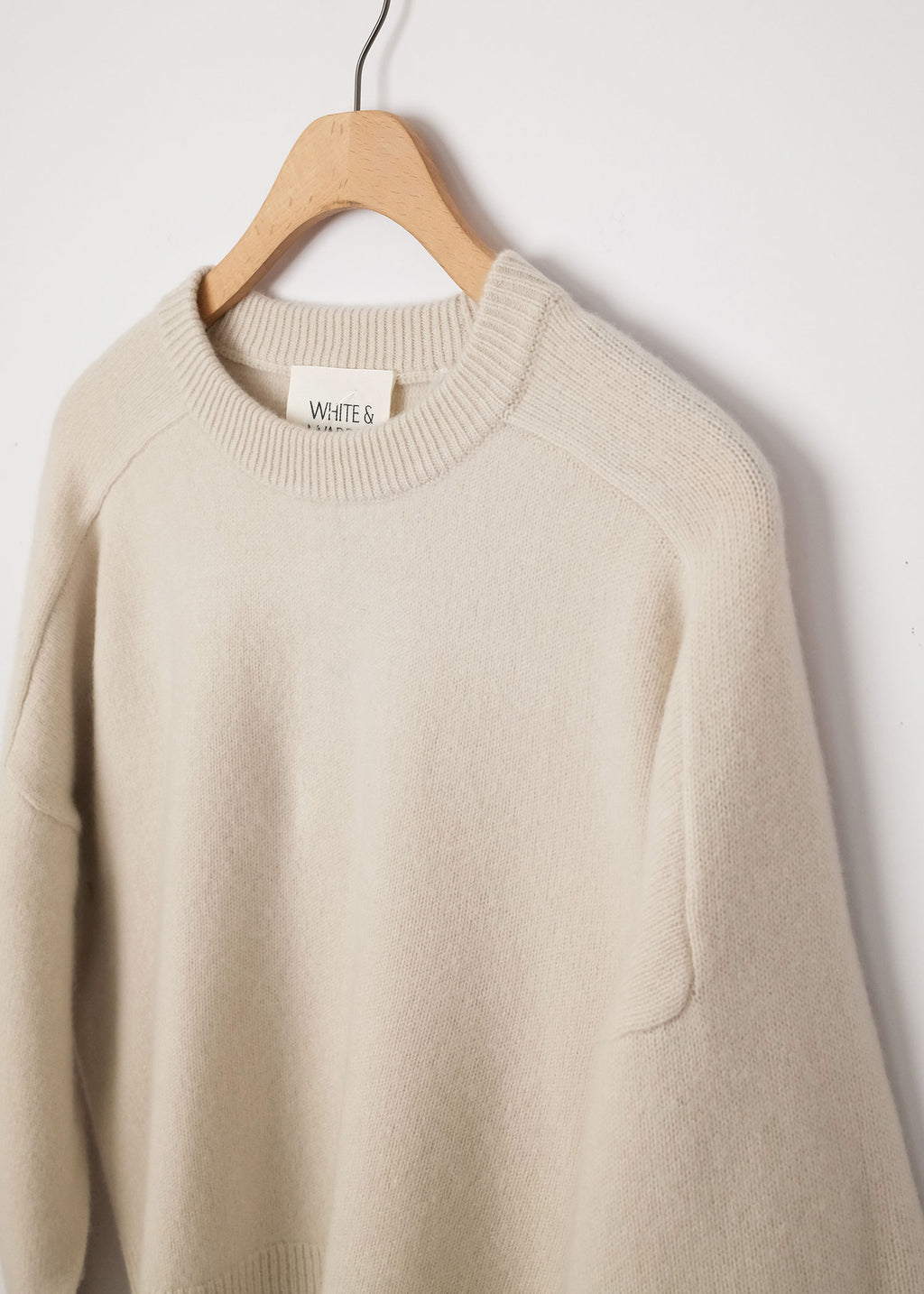 Luxe Fringe Crew Ivory