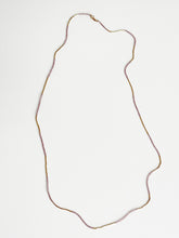 Load image into Gallery viewer, Long Gold Fill Necklace/Bracelet Pink
