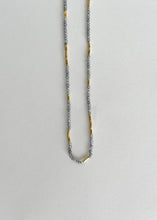 Load image into Gallery viewer, Grey Quartz &amp; GV necklace
