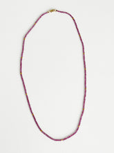 Load image into Gallery viewer, Garnet and Gold Vermeil Beads Necklace
