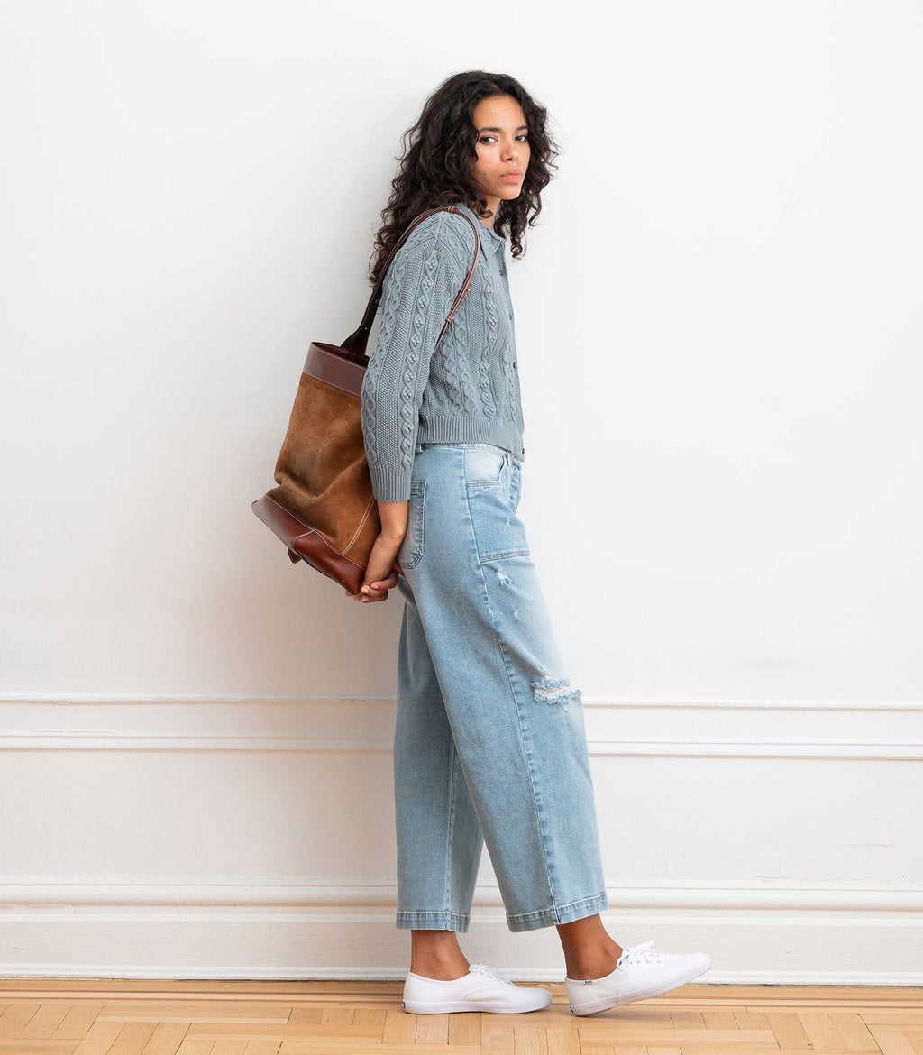 Michelle Cable Knit Cardigan